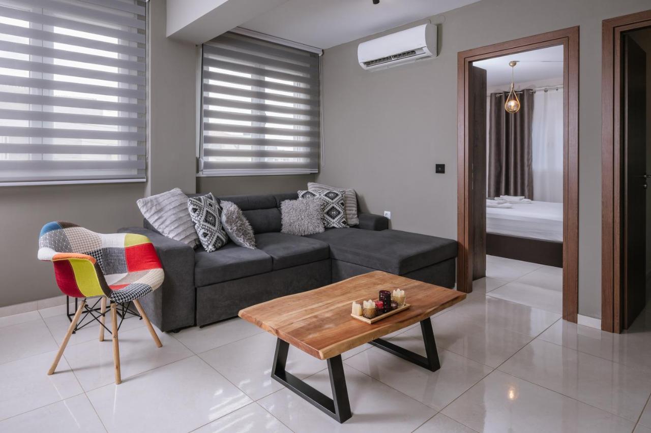 Unique1 - Two Bedroom Private Lux City Apartment Heraklion  Luaran gambar